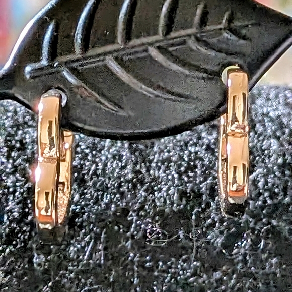 Nine West Jewelry - NINE WEST. HEART. HUGGIE EARRINGS.